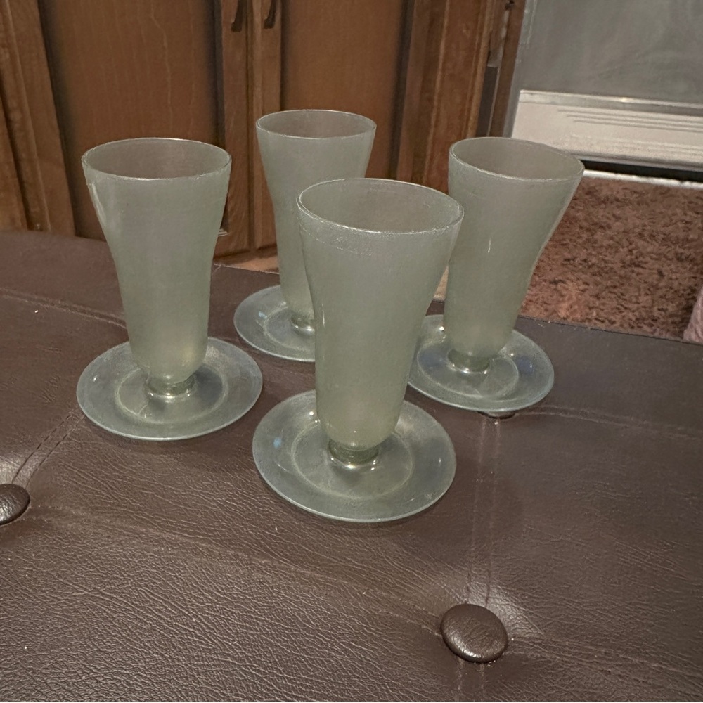 4-Pc Vintage 754-15 Tupperware Dessert‎ Parfait Pudding  Custard Cups